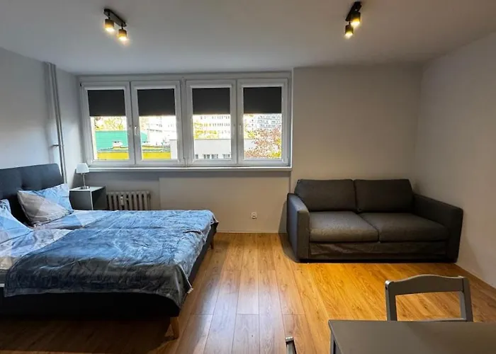 Nowoczesny Apartament Sky Tower Blisko Centrum 公寓 *