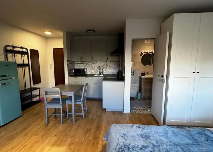 公寓 Nowoczesny Apartament Sky Tower Blisko Centrum 弗罗茨瓦夫