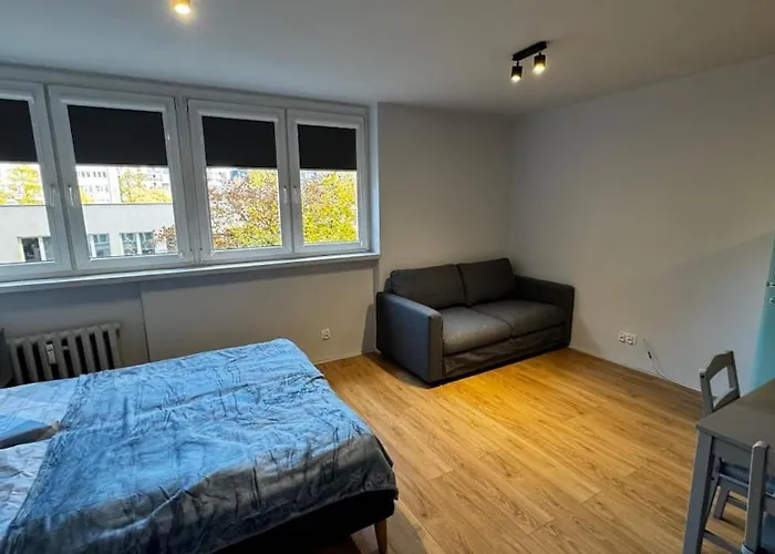 Nowoczesny Apartament Sky Tower Blisko Centrum 弗罗茨瓦夫